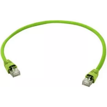 Telegärtner L00005A0055 Cabo de rede Cat.7 S/FTP ao metro, 10m, verde, LSZH, 600MHz, 10GBase-T, 100Ω, AWG23