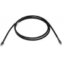 Telegärtner L00010A0392 cabo coaxial 1m ficha FME macho para ficha FME macho RG174, preto