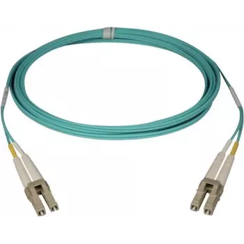 Telegärtner cabo de fibra ótica LC para LC Multimode OM3 Duplex, 2m, aqua L00871A0006