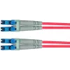 Telegärtner cabo de fibra ótica LC para LC Multimode OM3 Duplex, 2m, aqua L00871A0006