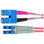 Telegärtner Cabo de rede de fibra ótica LC para SC Single-Mode, 2m, 9/125µm, LSZH Amarelo