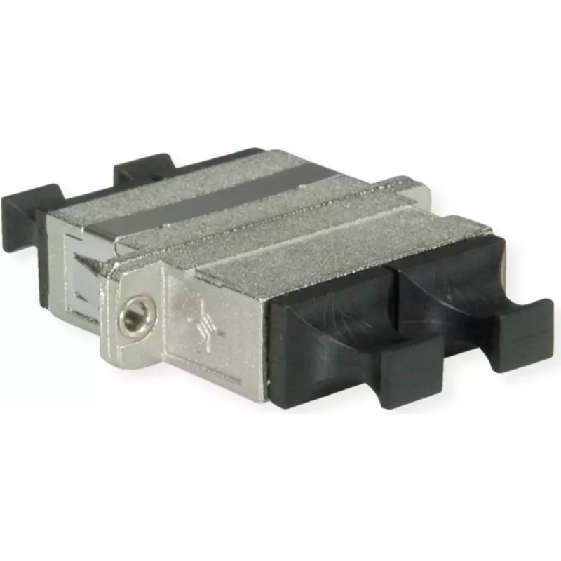 Telegärtner Adaptador de fibra ótica 2xSC-Duplex, Multimodo e Monomodo para instalação em painéis de ligação de fibra ótica não equipados, armários de parede - 1 unid. (J08081A0006)