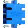 Telegärtner Adaptador de fibra ótica 2xSC-Duplex, Multimodo e Monomodo para instalação em painéis de ligação de fibra ótica não equipados, armários de parede - 1 unid. (J08081A0006)