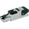 Telegärtner Ficha MFP8 RJ45 Cat.6a T568B blindada com tampa de proteção contra pó (J00026A2001)