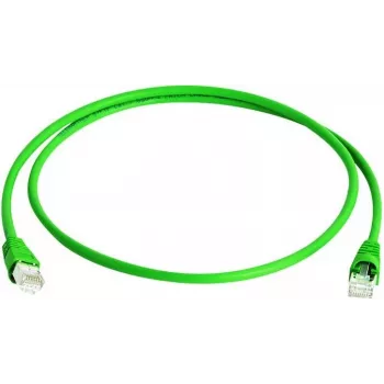 Telegärtner MP8 FS 600 Cabo de patch Cat.7 S/FTP, ficha RJ-45 para ficha RJ-45, 25 m, verde L00006A0039