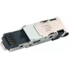Telegärtner STX IP20 Ficha RJ45 Cat.6 AWG22-26, montagem em campo sem ferramentas, codificação de cores T568B, blindada, 10G J80026A0046