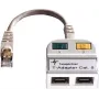TELEGÄRTNER Adaptador T Cat5e para 100Base-T/ISDN divisor RJ45 (J00029A0013)
