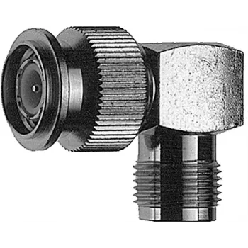 Telegärtner adaptador ficha TNC para conector fêmea TNC, 50 Ohm, reto, níquel/ouro, DC-11 GHz