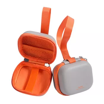 Bolsa de transporte universal mini EVA DisAdv TELESIN para câmaras de ação (Cinzento-Laranja)