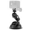 Suporte universal com ventosa TELESIN com suporte para telemóvel e suporte para action camera TE-SUC-012
