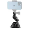 Suporte universal com ventosa TELESIN com suporte para telemóvel e suporte para action camera TE-SUC-012