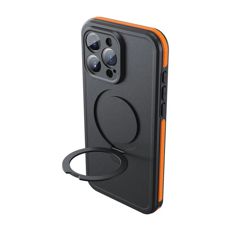 Capa à prova de água TELESIN para iPhone 15 Pro