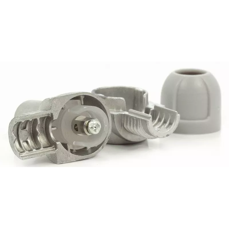 Televes 4130 Conector angular IEC macho para cabo de antena de TV