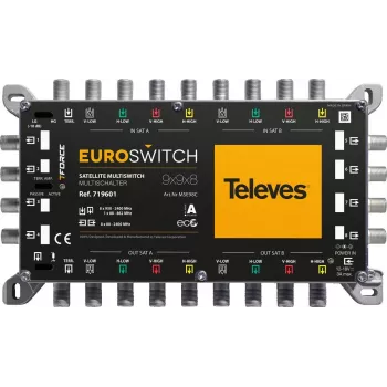 Multiswitch TELEVES Euroswitch 9x9x8 Ref. 719601