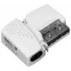 TELEVES PicoKom 1 EC amplificador de antena, 1 entrada, 2 saídas, ganho de 12 dB, 47-694 MHz, conectores F, para interior