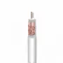 Cabo coaxial Televes T-100plus 1m PVC classe Eca 75 Ohm