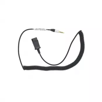 Tellur Cabo adaptador QD para jack 3,5 mm de 4 polos 2,95 m preto