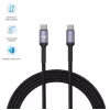 Tellur Cabo Type-C para Type-C 3A 60W 1m preto