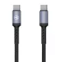Tellur Cabo Type-C para Type-C 3A 60W 1m preto