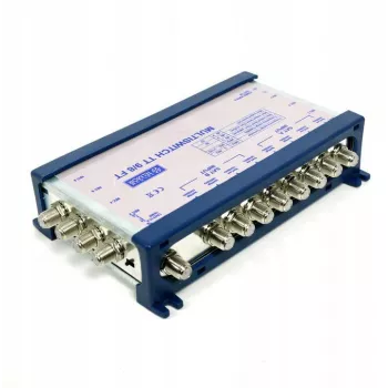 Multiswitch TELMOR TT 9/8 terminal 8 entradas de satélite 1 entrada terrestre 8 saídas