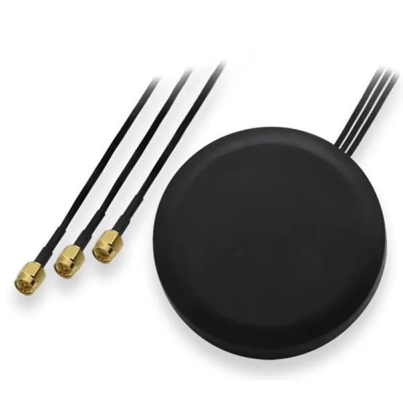 Teltonika COMBO SISO antena de teto móvel/GNSS/WiFi SMA