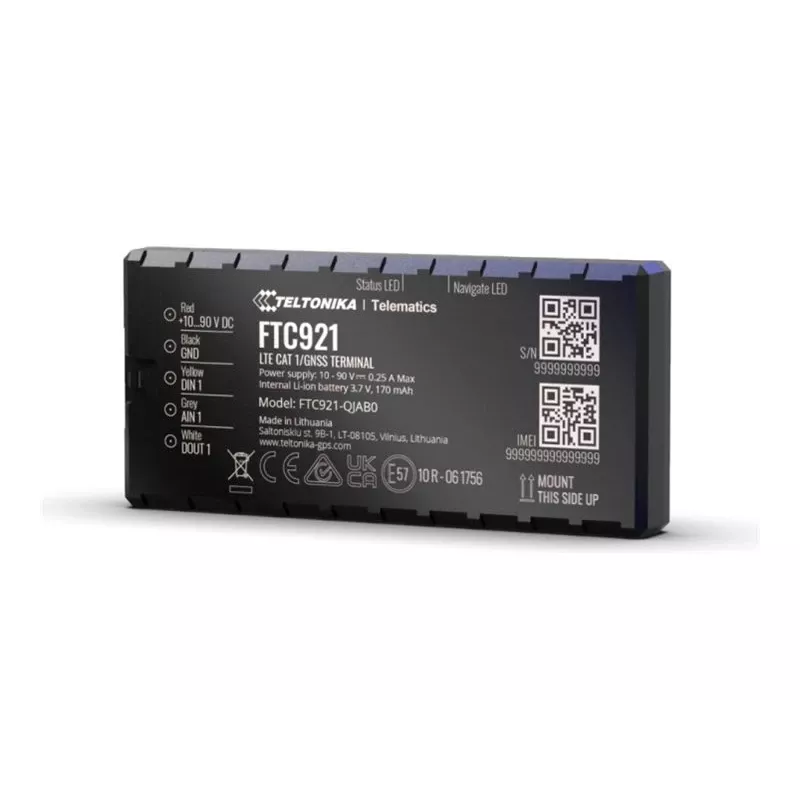 Teltonika FTC921 Rastreador GPS/GSM para Automóvel 170mAh