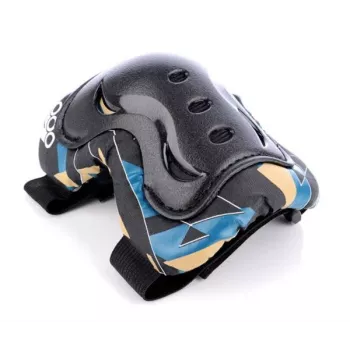 Tempish Stryker Conjunto de Proteção para Criança Preto M (Proteções para Joelhos, Cotovelos e Pulsos)