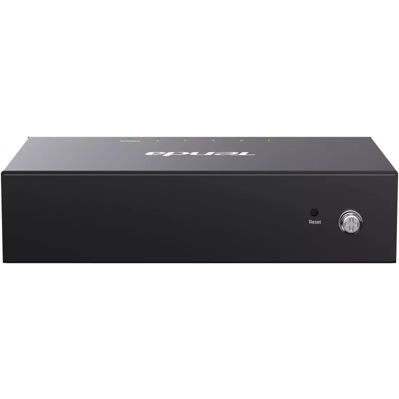 Tenda TEG2205D switch Web Smart L2 Cloud Managed, 5x 10/100/1000 Mbps, metal, sem ventoinha