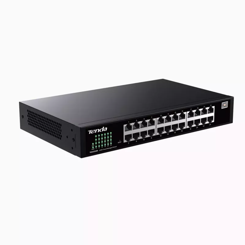 Switch Tenda TEG2216D 16 portas Gigabit Cloud Managed