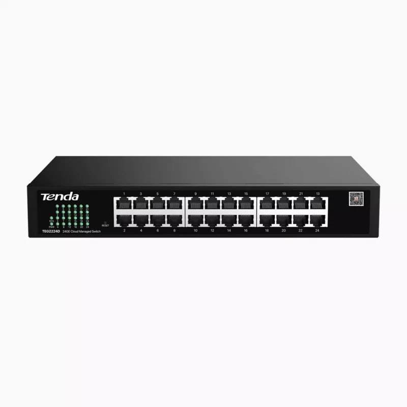 Switch Tenda TEG2216D 16 portas Gigabit Cloud Managed