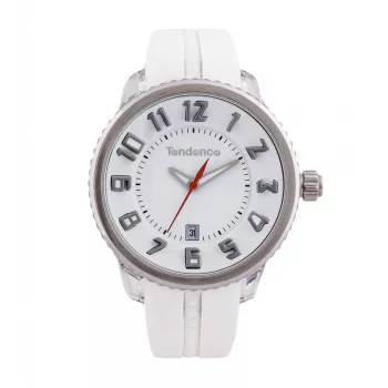 TENDENCE relógio de mulher 2093013 40 mm branco silicone