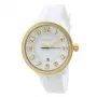Relógio de mulher TENDENCE Gulliver Round 2093019 42 mm bracelete de silicone branco
