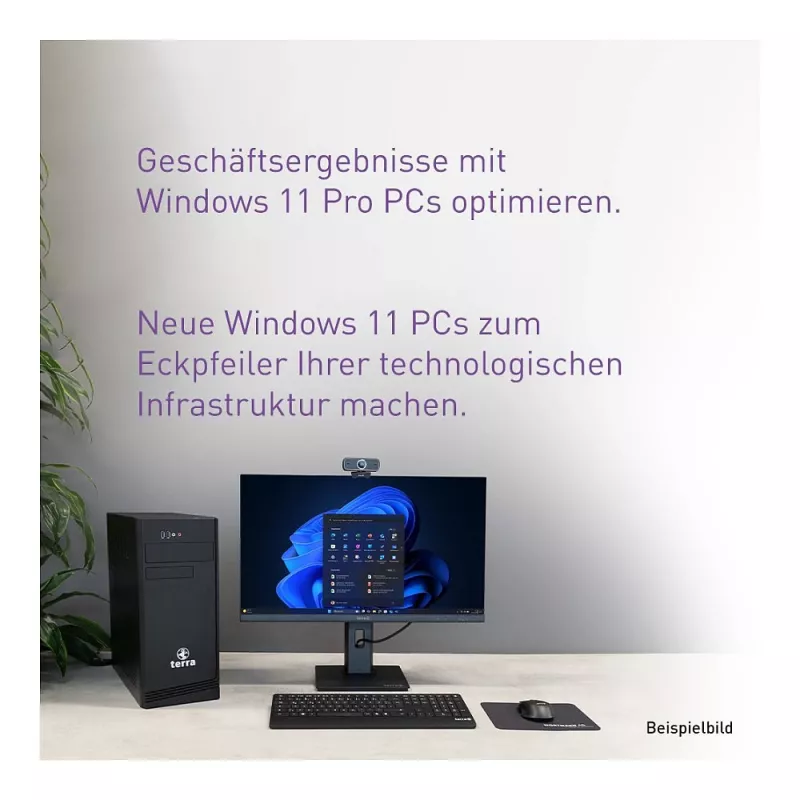 Portátil TERRA 1220901, 15,6 polegadas Full HD, Intel Core i7-1355U, 16GB DDR5, 1TB SSD, Windows 11 Pro
