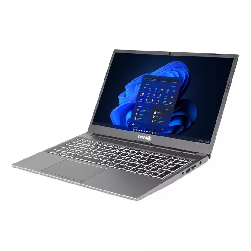 Portátil TERRA 1220901, 15,6 polegadas Full HD, Intel Core i7-1355U, 16GB DDR5, 1TB SSD, Windows 11 Pro