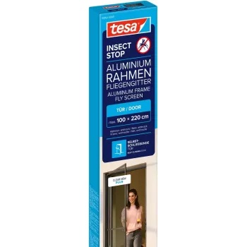 tesa Insect Stop Antracite Porta de proteção contra insetos 1,0 x 2,2 m 55192-00101-00