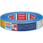 tesa Professional 04470-00001-00 fita adesiva PET de dupla face, 25 m x 25 mm, papel de suporte azul