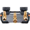 testo 550s Conjunto de manifold digital com Bluetooth e 2 sensores de temperatura de pinça sem fios (0564 5501)