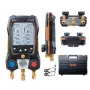 testo 550s Conjunto de manifold digital com Bluetooth e 2 sensores de temperatura de pinça sem fios (0564 5501)