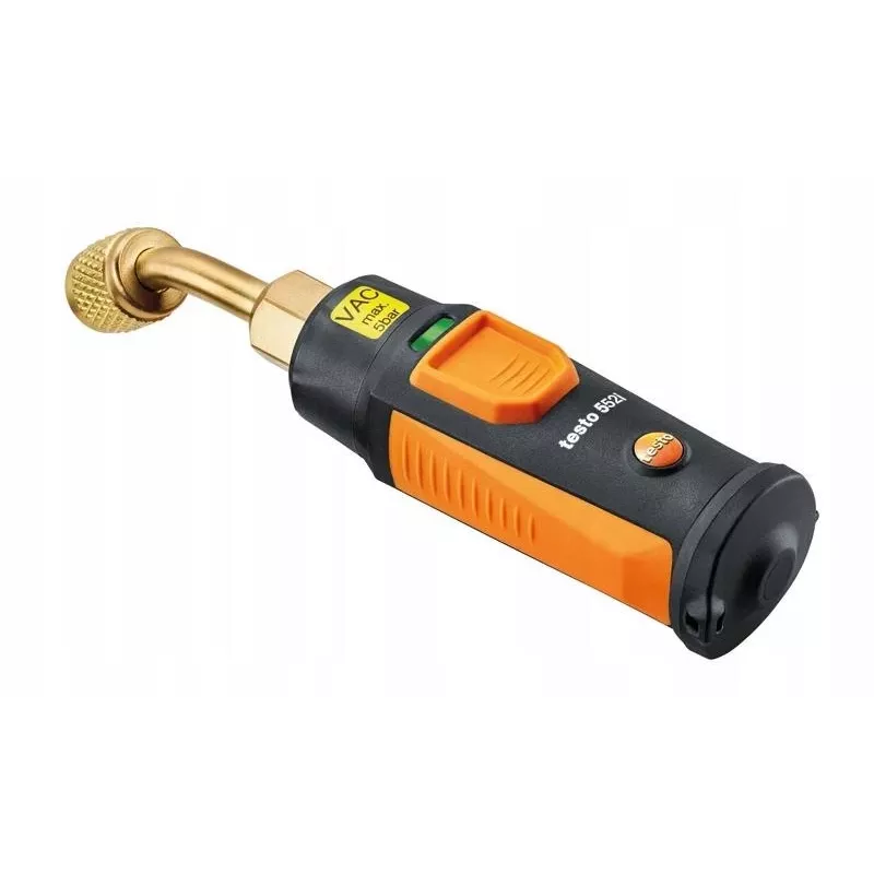 Testo 552i sonda de vácuo sem fios controlada por app com Bluetooth, sensor Pirani, alcance 0-20000 mícron, IP54 0564 2552