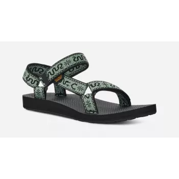 Teva Original Universal Sandálias de caminhada de mulher - preto, tamanho 38 (EU) / 7 (US)