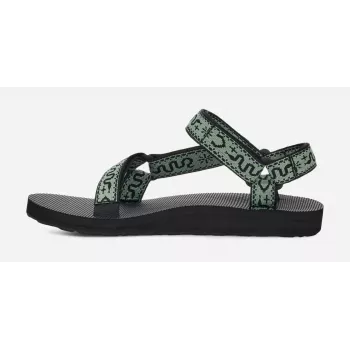 Teva Original Universal Sandálias de caminhada de mulher - preto, tamanho 38 (EU) / 7 (US)