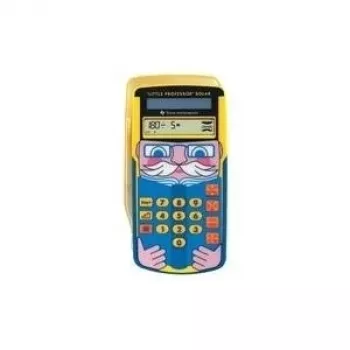 Texas Instruments Little Professor Solar Calculadora educativa, 50.000 exercícios, LCD de 8 dígitos, alimentada a energia solar, várias cores