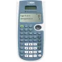 Calculadora científica Texas Instruments TI-30 X II Solar azul com estojo deslizante de proteção