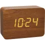 TFA 60.2549.08 CLOCCO Despertador com rádio Aspeto madeira Castanho