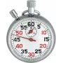 Temporizador de cozinha mecânico TFA Dostmann 38.1022 prateado-branco