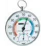 TFA Dostmann 45.2027 Termómetro de parede redondo analógico, branco, -30 a +50 °C, sem pilhas