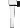 Pluviómetro TFA Dostmann 47.1015 50 mm preto / transparente