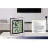 TFA EXACTO termo-higrómetro digital prateado (30.5047.54)