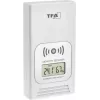 TFA LIFE Estação meteorológica sem fios com termómetro interior/exterior e higrómetro, Preto/Prata