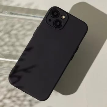 Capa de silicone TFO para Xiaomi Redmi A7 Pro - preto mate, capa traseira resistente a impactos